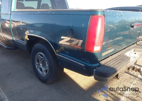 1995 GMC Sierra K1500 из США, поврежденный, VIN 1GTEK19KXSE541914